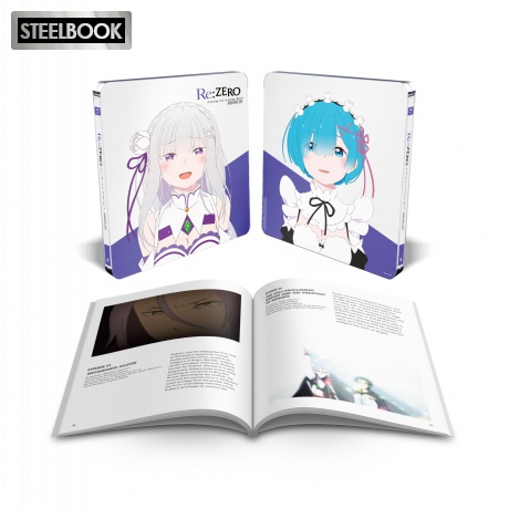 Re:ZERO -Starting Life in a Another World- Season 1 (Re: Życie od zera w innym świecie) (steelbook) [4xBlu-Ray]