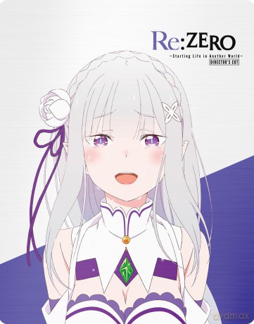 Re:ZERO -Starting Life in a Another World- Season 1 (Re: Życie od zera w innym świecie) (steelbook) [4xBlu-Ray]