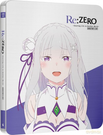Re:ZERO -Starting Life in a Another World- Season 1 (Re: Życie od zera w innym świecie) (steelbook) [4xBlu-Ray]