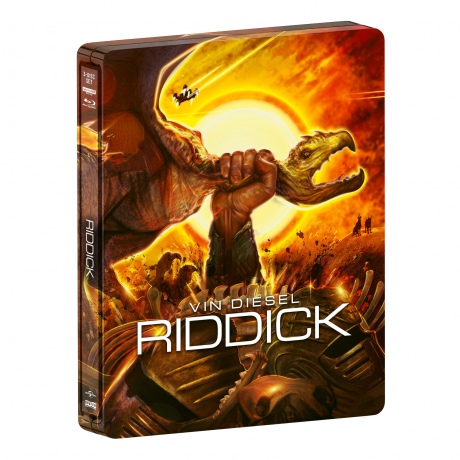 Riddick (steelbook) [Blu-Ray 4K]+[2xBlu-Ray]