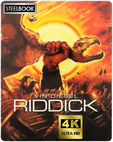 Riddick (steelbook) [Blu-Ray 4K]+[2xBlu-Ray]