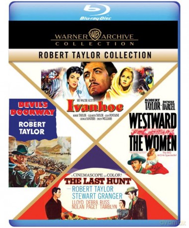 Robert Taylor 4 Film Collection [DVD]