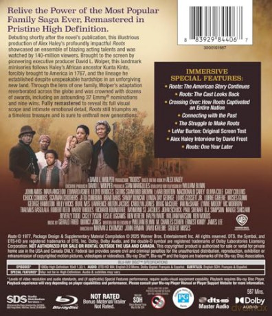 Roots: The Complete Series (Korzenie) [3xBlu-Ray]