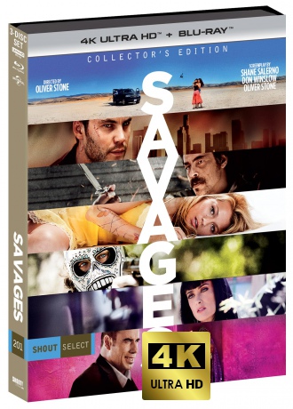 Savages (Savages: ponad bezprawiem) [Blu-Ray 4K]+[Blu-Ray]