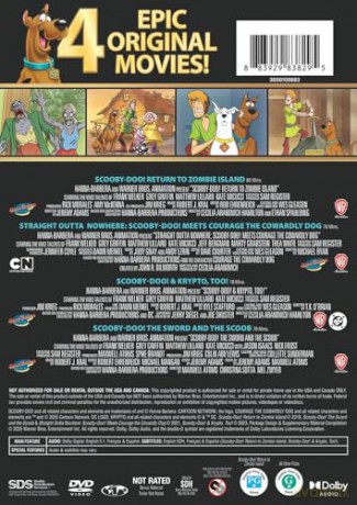 Scooby Doo 4-Film Collection (DVD) [DVD]
