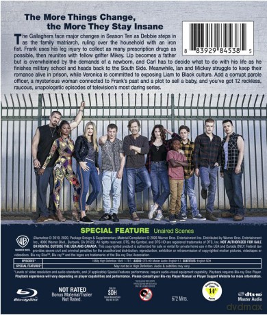 Shameless Season 10 (Shameless: Niepokorni) [3xBlu-Ray]