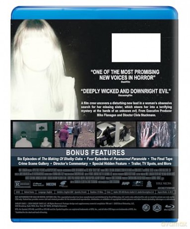 Shelby Oaks (Miasteczko Shelby Oaks) [Blu-Ray]
