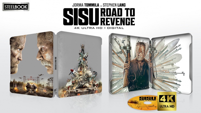 Sisu: Road to Revenge (Sisu: Droga do zemsty) (steelbook) [Blu-Ray 4K]