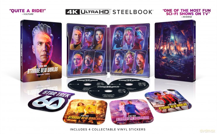 Star Trek: Strange New Worlds: Season Three (Steelbook) [DVD]