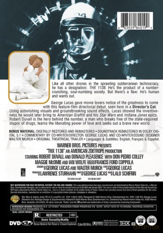 THX 1138: The George Lucas Director's Cut [DVD]