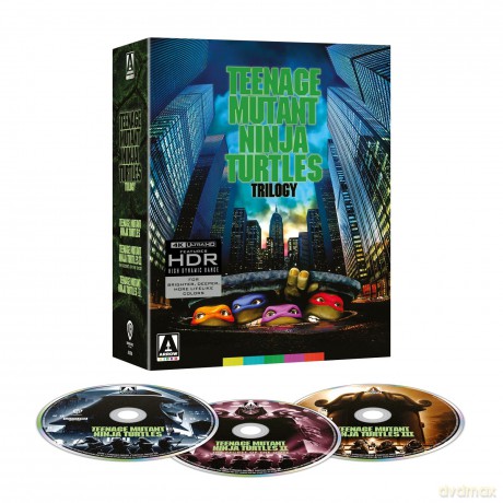 Teenage Mutant Ninja Turtles Trilogy [Blu-Ray 4K]