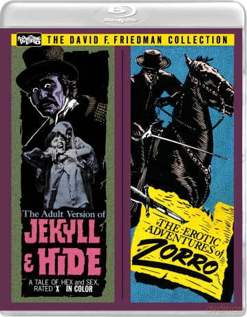 The Adult Version Of Jekyll & Hide / The Erotic Adventures of Zorro [Blu-Ray]