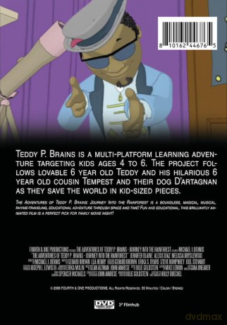 The Adventures of Teddy P. Brains: Journey Into the Rainforest [DVD]