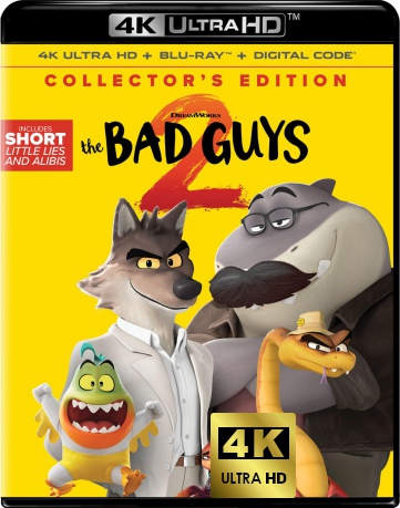 The Bad Guys 2 (Pan Wilk i spółka 2) [Blu-Ray 4K]+[Blu-Ray]