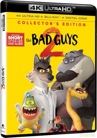 The Bad Guys 2 (Pan Wilk i spółka 2) [Blu-Ray 4K]+[Blu-Ray]