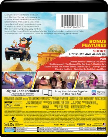 The Bad Guys 2 (Pan Wilk i spółka 2) [Blu-Ray 4K]+[Blu-Ray]