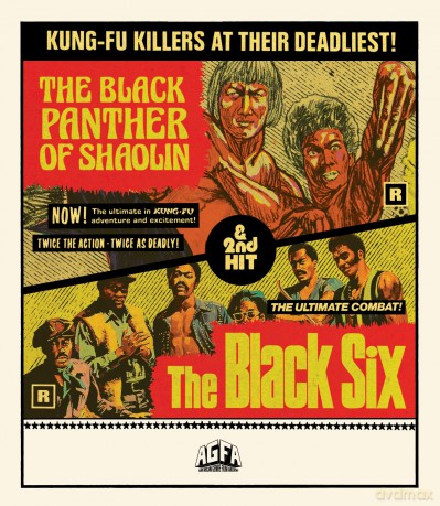 The Black Panther of Shaolin + The Black Six [Blu-Ray]
