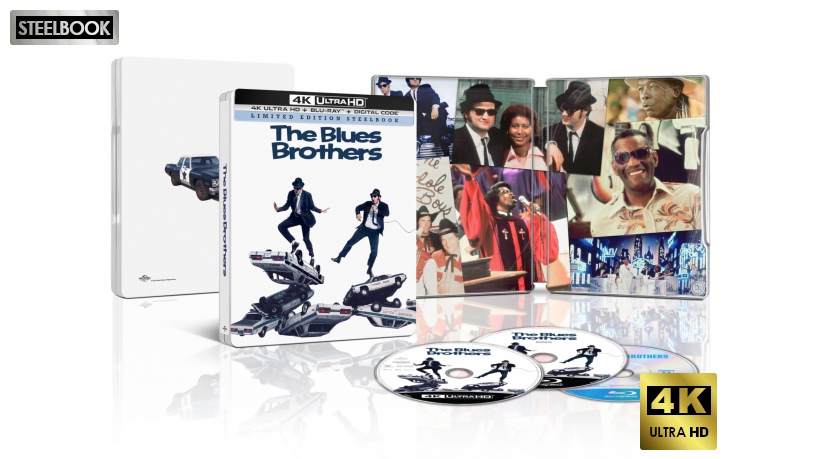The Blues Brothers (steelbook) [Blu-Ray 4K]+[Blu-Ray]