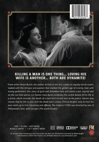 The Capture (1950) | Newly Restored Archive Collection [DVD]