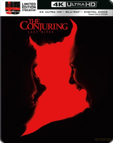 The Conjuring: Last Rites (Steelbook) [DVD]