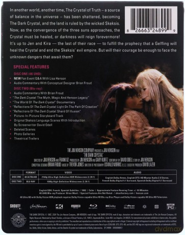 The Dark Crystal (Ciemny kryształ) (steelbook) [Blu-Ray 4K]+[Blu-Ray]