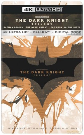 The Dark Knight Trilogy - Amazon Exclusive (4K Ultra HD Steelbooks + Blu-ray + Digital) [Blu-Ray 4K]