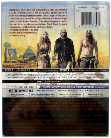 The Devil's Rejects (steelbook) [Blu-Ray 4K]+[2xBlu-Ray]