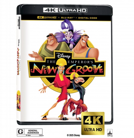 The Emperor's New Groove (Nowe szaty króla) [Blu-Ray 4K]+[Blu-Ray]