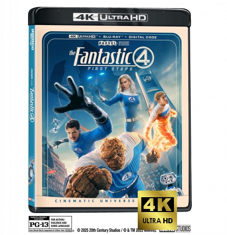 The Fantastic Four: First Steps (Fantastyczna 4: Pierwsze kroki) [Blu-Ray 4K]+[Blu-Ray]