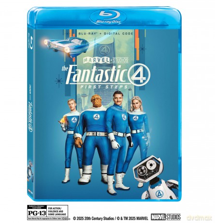 The Fantastic Four: First Steps (Fantastyczna 4: Pierwsze kroki) [Blu-Ray]