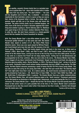 The Greene Murder Case [DVD]