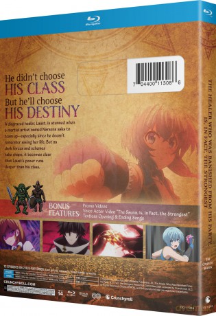 The Healer Who Was Banished From His Party, Is, In Fact, The Strongest  [2xBlu-Ray]