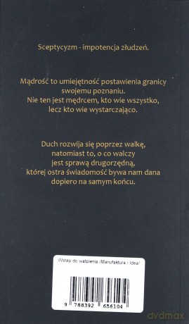 Wstęp Do Wątpienia - Zalewski Jacek [KSIĄŻKA]