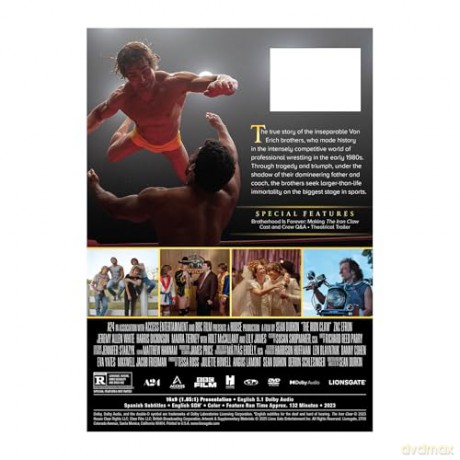 The Iron Claw (Bracia ze stali) [DVD]