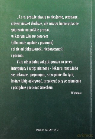 Co W Prawie Piszczy ? - Szubzda Krzysztof [KSIĄŻKA]