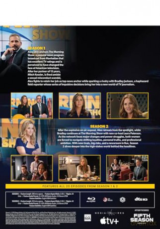 The Morning Show: Seasons 1+2 [8xBlu-Ray]
