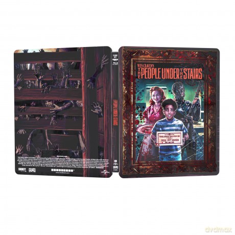 The People Under the Stairs (W mroku pod schodami) (steelbook) [Blu-Ray 4K]+[Blu-Ray]