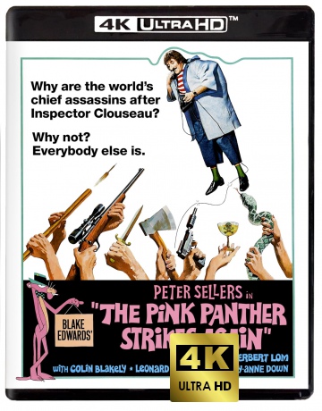 The Pink Panther Strikes Again (Różowa Pantera kontratakuje) [Blu-Ray 4K]+[Blu-Ray]
