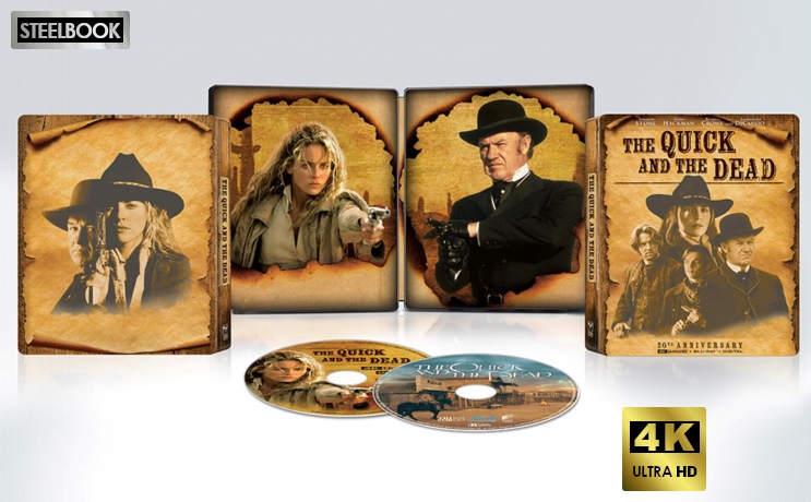 The Quick and the Dead (Szybcy i martwi) (steelbook) [Blu-Ray 4K]+[Blu-Ray]