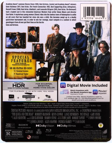 The Quick and the Dead (Szybcy i martwi) (steelbook) [Blu-Ray 4K]+[Blu-Ray]