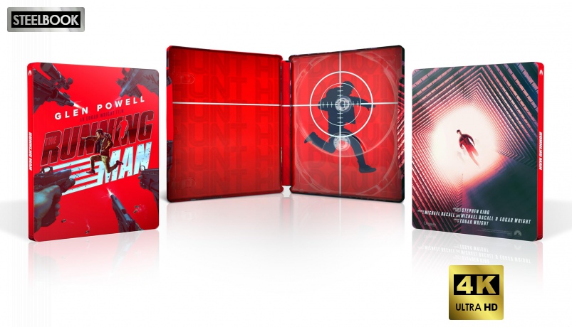 The Running Man (Uciekinier) (steelbook) [Blu-Ray 4K]+[Blu-Ray]