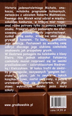 Misiek I Fałszerze Czekolady - Gras Anna [KSIĄŻKA]