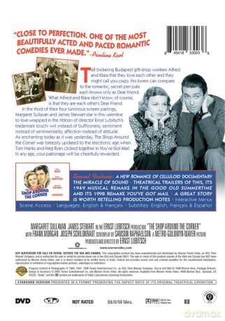 The Shop Around the Corner [DVD]