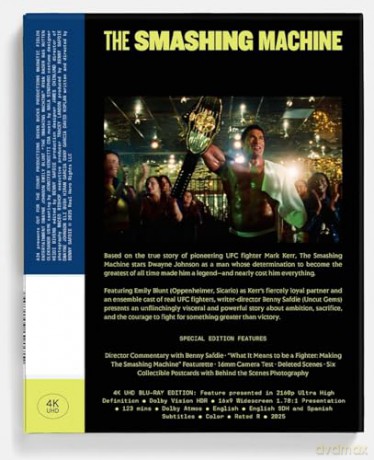 The Smashing Machine [Blu-Ray 4K]