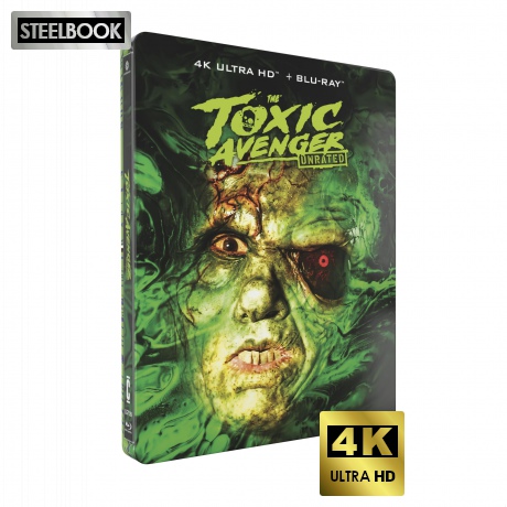 The Toxic Avenger (Toksyczny mściciel) (steelbook) [Blu-Ray 4K]+[Blu-Ray]