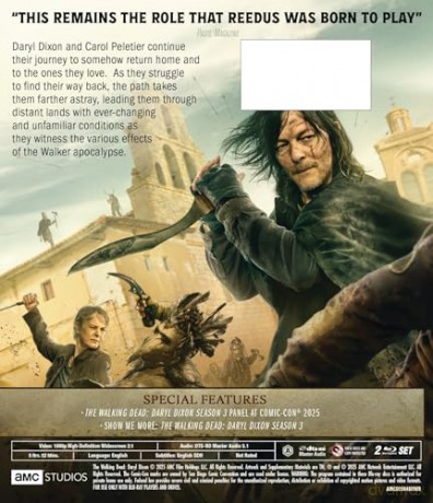 The Walking Dead: Daryl Dixon season 3 [2xBlu-Ray]