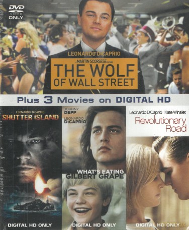 The Wolf of Wall Street (Includes 3 Bonus Movie Downloads) [DVD]