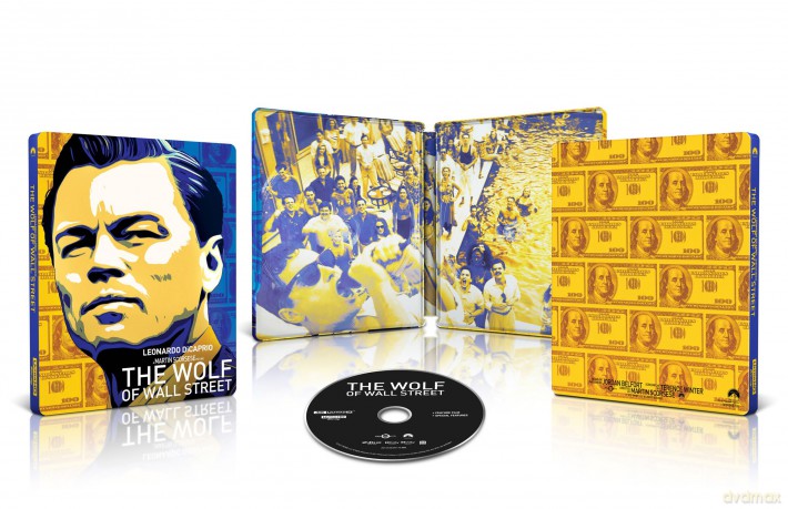 The Wolf of Wall Street (Steelbook) [DVD]