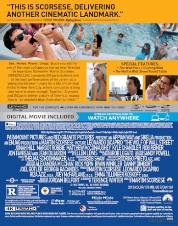 The Wolf of Wall Street (Steelbook) [DVD]