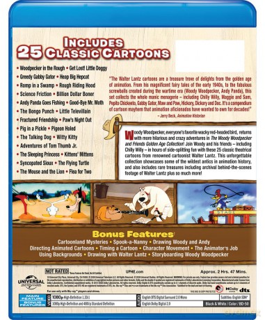 The Woody Woodpecker & Friends Golden Age Collection [Blu-Ray]